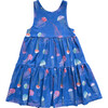 Alex Print Sleevesless Racerback Tier Dress, Iridescent Jellyfish - Dresses - 7