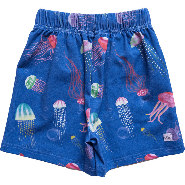 Jordan Elastic Waist Twill Tie Shorts, Iridescent Jellyfish - Shorts - 7