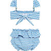 Mini Cabana Set, Wave Repeat - Two Pieces - 2