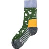 Peak Merino Hiking Socks, Forest Green And Purple Blue - Socks - 3 - thumbnail