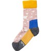 Peak Merino Hiking Socks, Sunset Rose And Sunflower Yellow - Socks - 3