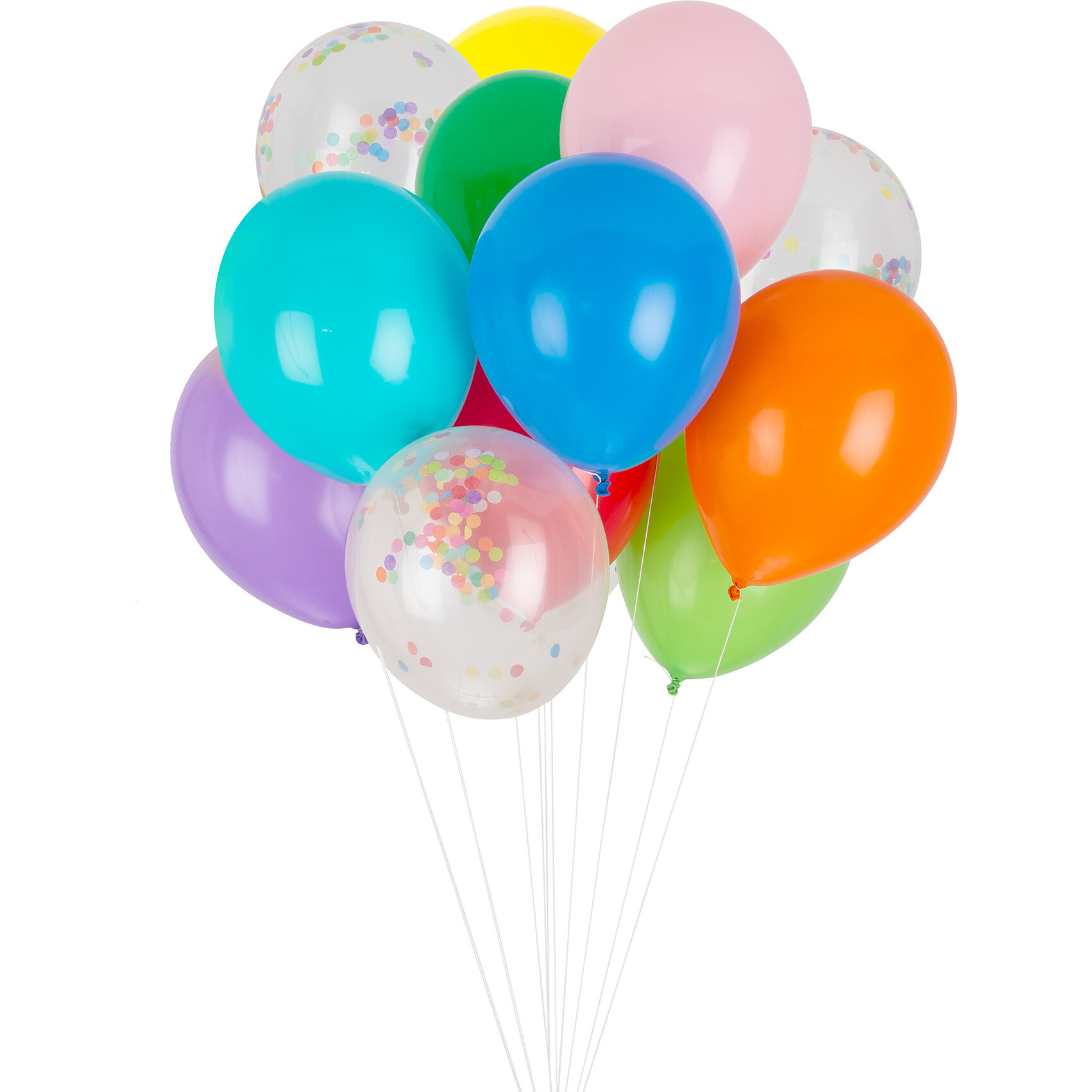 Rainbow Classic Balloons - Party Accessories - 1