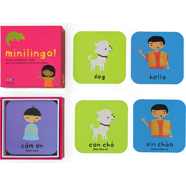 Minilingo, English/Vietnamese Flashcards