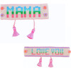 Mommy & Me Bracelet Set: Mama + Love You - Bracelets - 1 - thumbnail