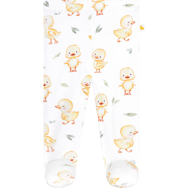 Vadim Footie Legging, White