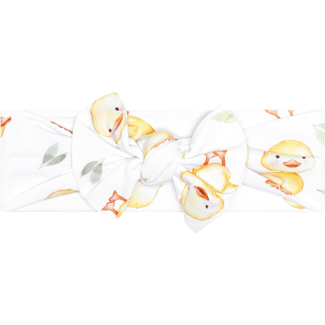Vadim Infant Headwrap, White