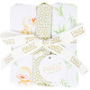 Vadim Burp Cloth 3-Piece Set, White - Burp Cloths - 2