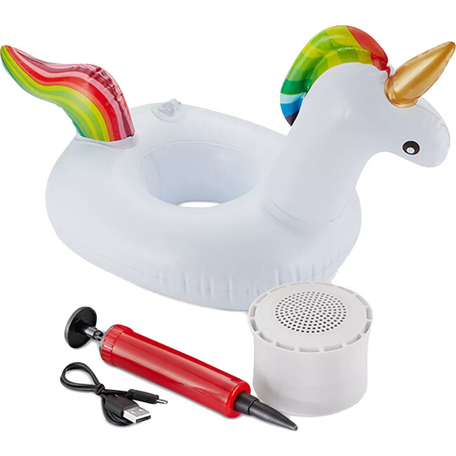Bluetooth Floating Speaker & Cup Holder - Unicorn