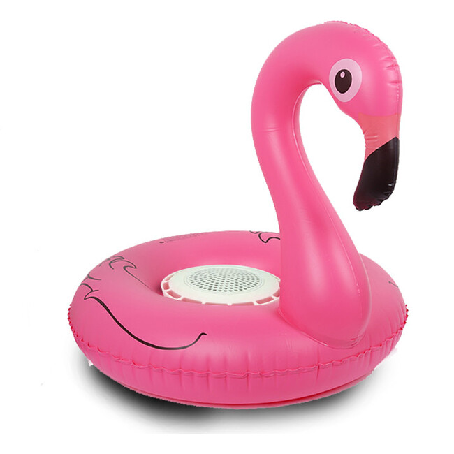 Bluetooth Floating Speaker & Cup Holder - Flamingo