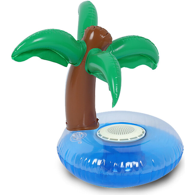 Bluetooth Floating Speaker & Cup Holder - Palm Tree