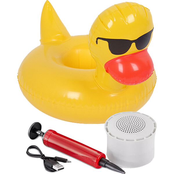 Bluetooth Floating Speaker Cup Holder Duck Wireless Express