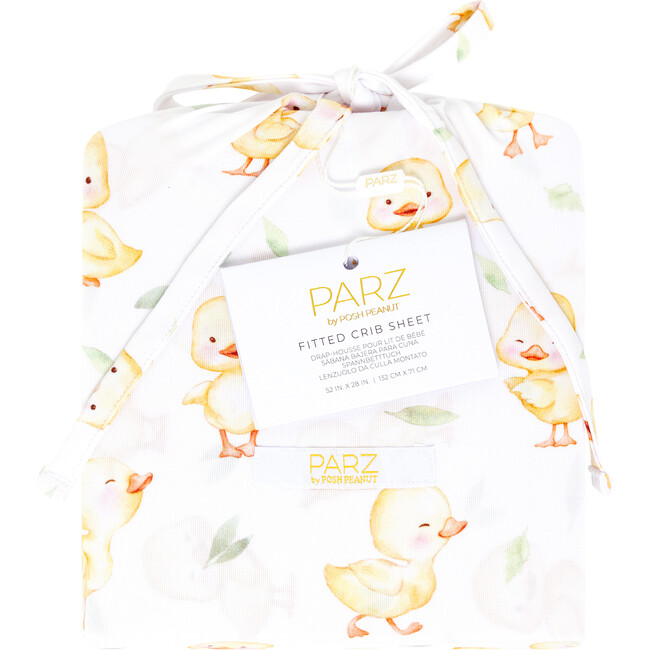 Vadim Crib Sheet, White - Crib Sheets - 2