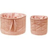 Practical Quilted Baskets Set, Bambie Vintage Nude (Set Of 2) - Storage - 1 - thumbnail