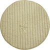 Soft-Padded Reversible Round Playmat, Bamboo Leaf - Playmats - 1 - thumbnail
