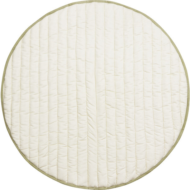 Soft-Padded Reversible Round Playmat, Bamboo Leaf - Playmats - 3