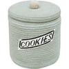 Handcrafted Braided Cord Basket, Cookie Jar - Storage - 1 - thumbnail