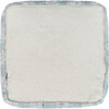 Vichy Plush Tablecloth-Inspired Pouf, Blue Sage - Ottomans - 5 - thumbnail