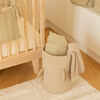 Handcrafted Braided Cord Basket, Bamboo Cane - Storage - 4