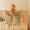 Crib Tie-String Pocket Hanger, Benjamin Olive - Storage - 2