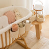 3-Cylindrical Handcrafted Braided Cord Crib Basket, Bobby Vanilla - Storage - 2