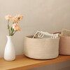 Gram Hand Braided Thick Cord Basket, Natural - Storage - 5