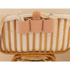 3-Cylindrical Handcrafted Braided Cord Crib Basket, Bobby Vintage Nude - Storage - 5