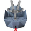 Pop-Up Booster with Armrest, Denim Blue - Highchairs - 1 - thumbnail