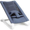 Bamboo 3Dknit™ Baby Bouncer & Toddler Lounger, Blue - Bouncers - 1 - thumbnail