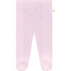 Pastel Orchid Polka Dot Footie Legging, Purple - Leggings - 1 - thumbnail