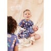 Pirates Footie Pajama, Blue - Footie Pajamas - 2