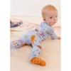 Under the Sea Footie Pajama, Light Blue - Footie Pajamas - 2