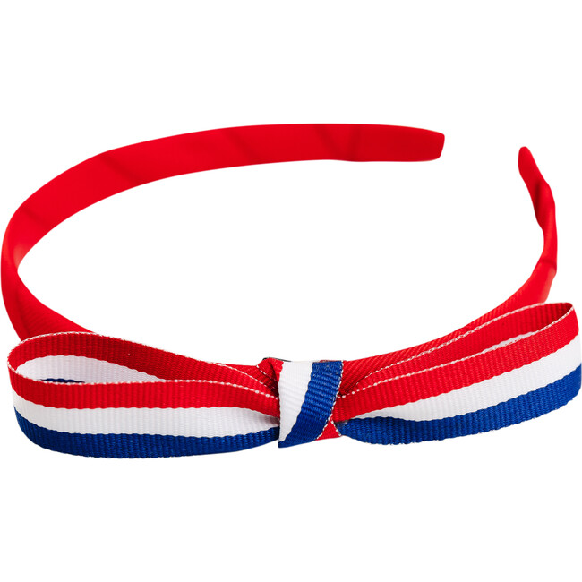 Patriotic Ribbon Headband, Red White & Blue