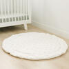 Padded Round Play Mat, Neutral Line - Playmats - 2
