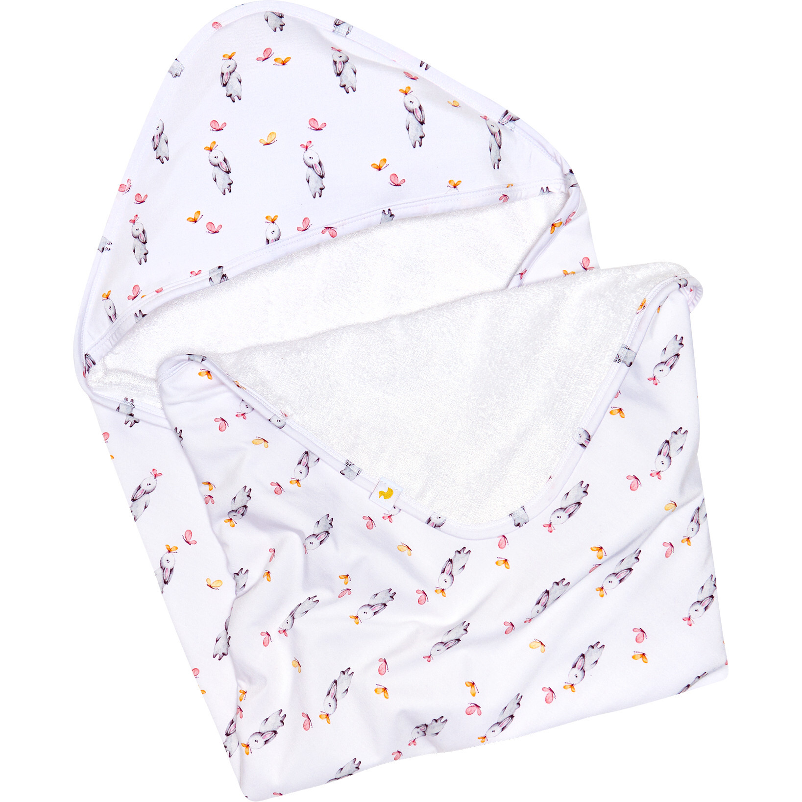 Athena Hooded Towel, White - Towels - 1