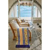 Varanasi Stripes Pervinch Reversible Quilt - Quilts - 2