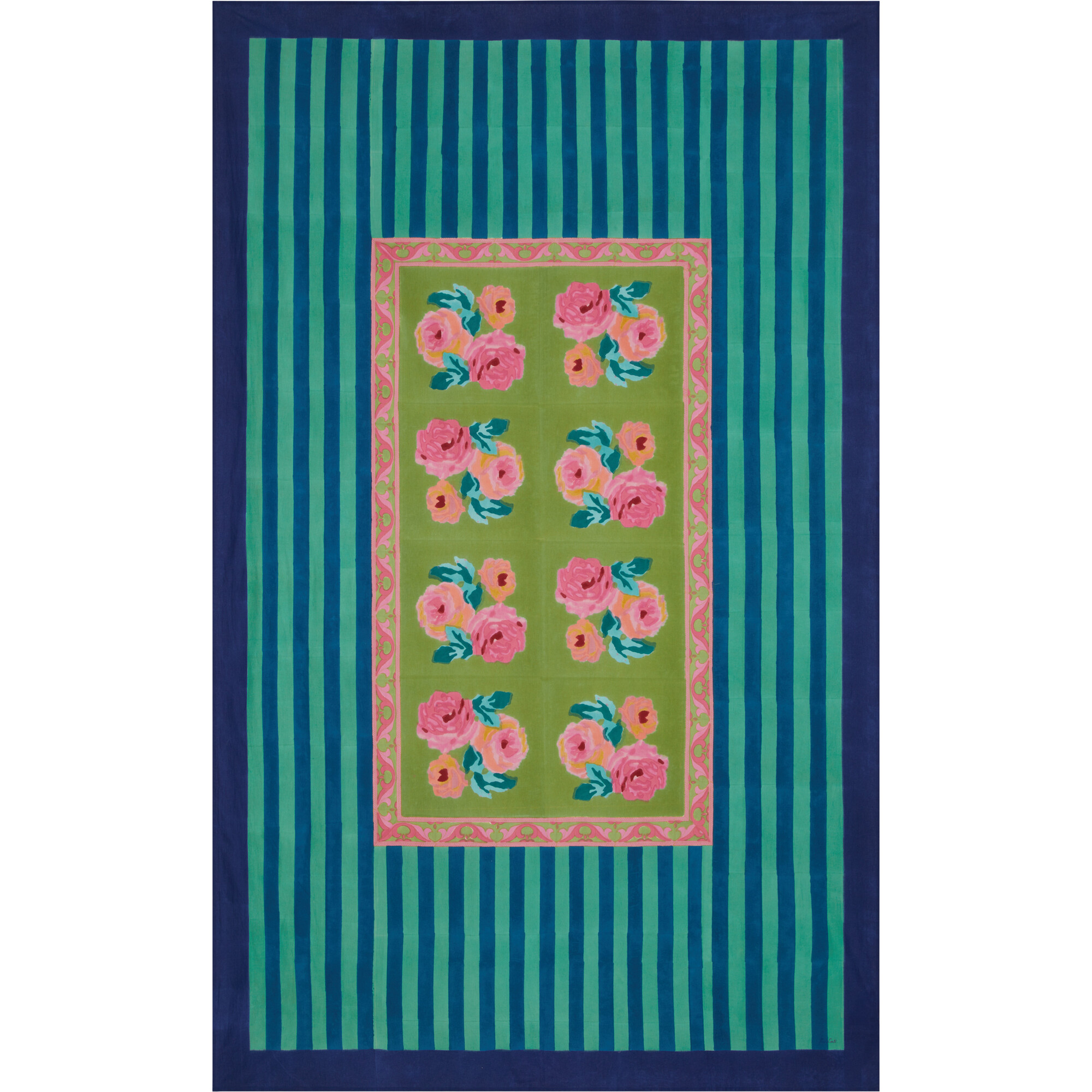 Nizam Acid Green Tablecloth - Tabletop - 1