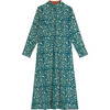 Women's Long Kurta, Spiral Peacock Natural - Tunics - 1 - thumbnail
