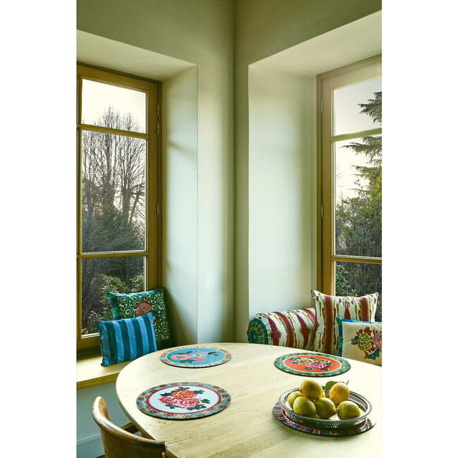 Masonite Placemat, Naga Garden Light Blue - Tabletop - 2