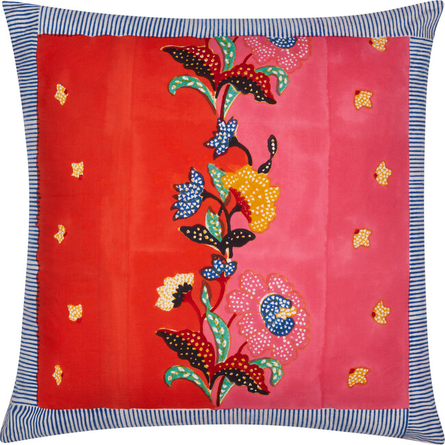 Indonesian Redrose Cushion