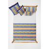 Varanasi Stripes Pervinch Reversible Quilt - Quilts - 4