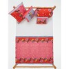 Indonesian Red Rose Reversible Quilt - Quilts - 3