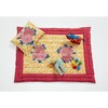 Arabesqua Corolla Gold Natural Reversible Quilt - Quilts - 2