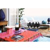 Indonesian Red Rose Tablecloth - Tabletop - 2