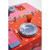 Indonesian Red Rose Tablecloth - Tabletop - 3