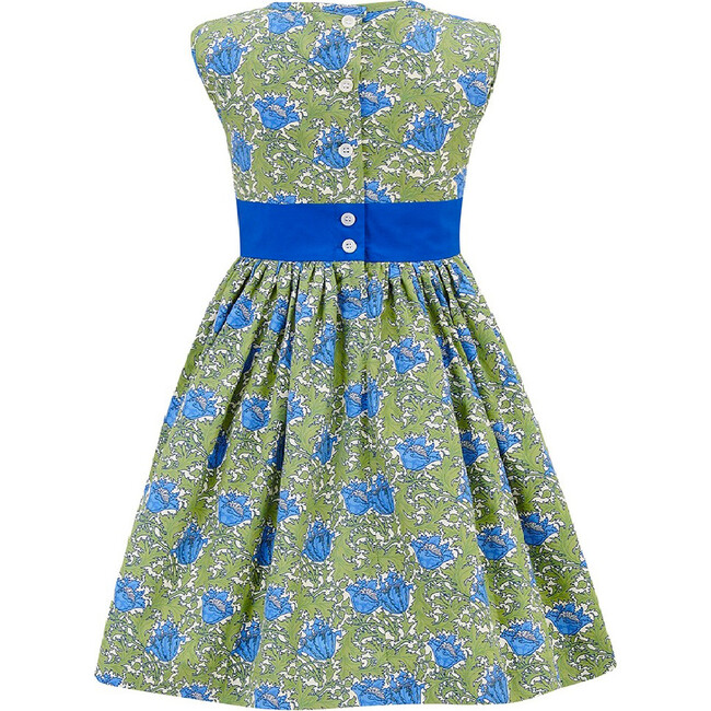 Bloomsbury Floral Print Celebration Dress, Anemone - Dresses - 3