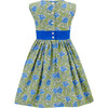 Bloomsbury Floral Print Celebration Dress, Anemone - Dresses - 3 - thumbnail