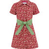 Eaton Shirt Dress, Ruby Chintz - Dresses - 1 - thumbnail