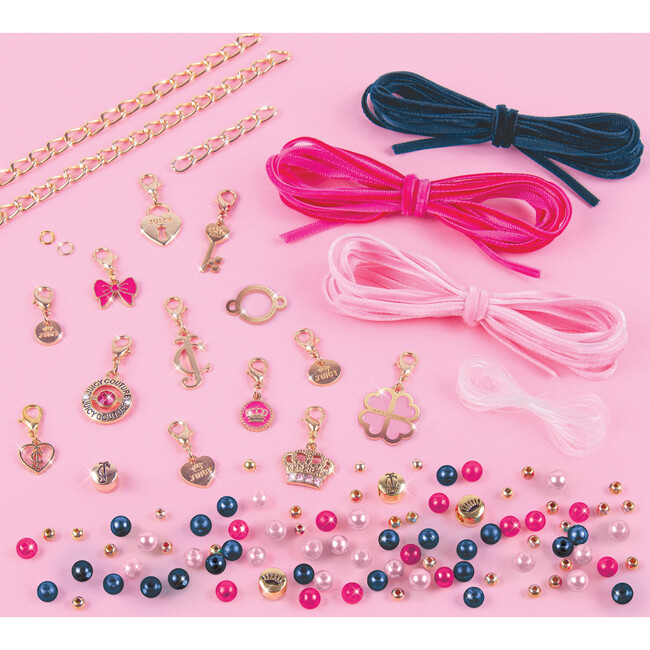 Juicy Couture Charmed by Velvet and Pearls Bracelet Kit - Arts & Crafts - 4