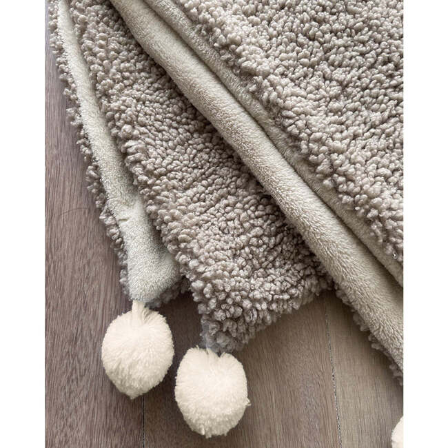 Teddy Blanket, Oatmeal Teddy - Blankets - 2