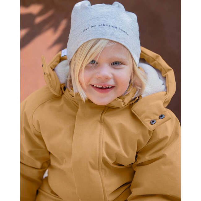 Snowsuit Grand Benji, Cognac - Snowsuits - 4